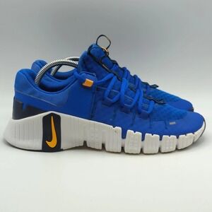 Nike Free Metcon 5 Training Shoes Sneakers Mens Size 9 Blue White Gym DV3949-400